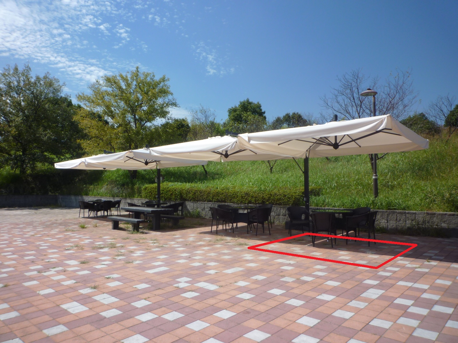 既設大府上りパーキングエリア